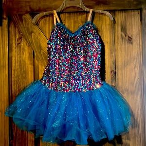 Sequined jazz costume